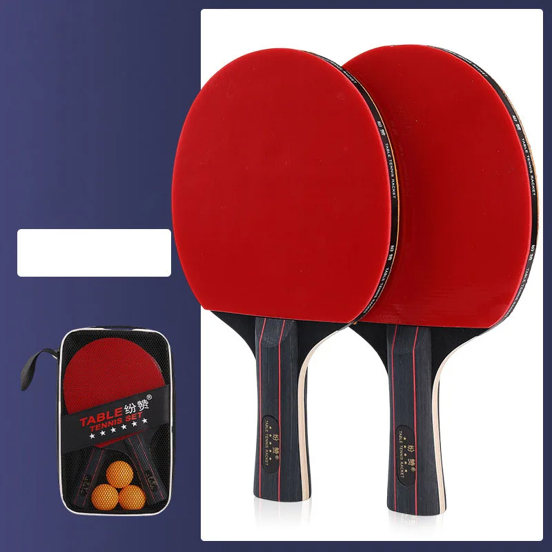 

Ping Pong Paddle Sets Professional Table Tennis Paddles Balls Storage Case Table Tennis Rackets Outdoor Game Accessories