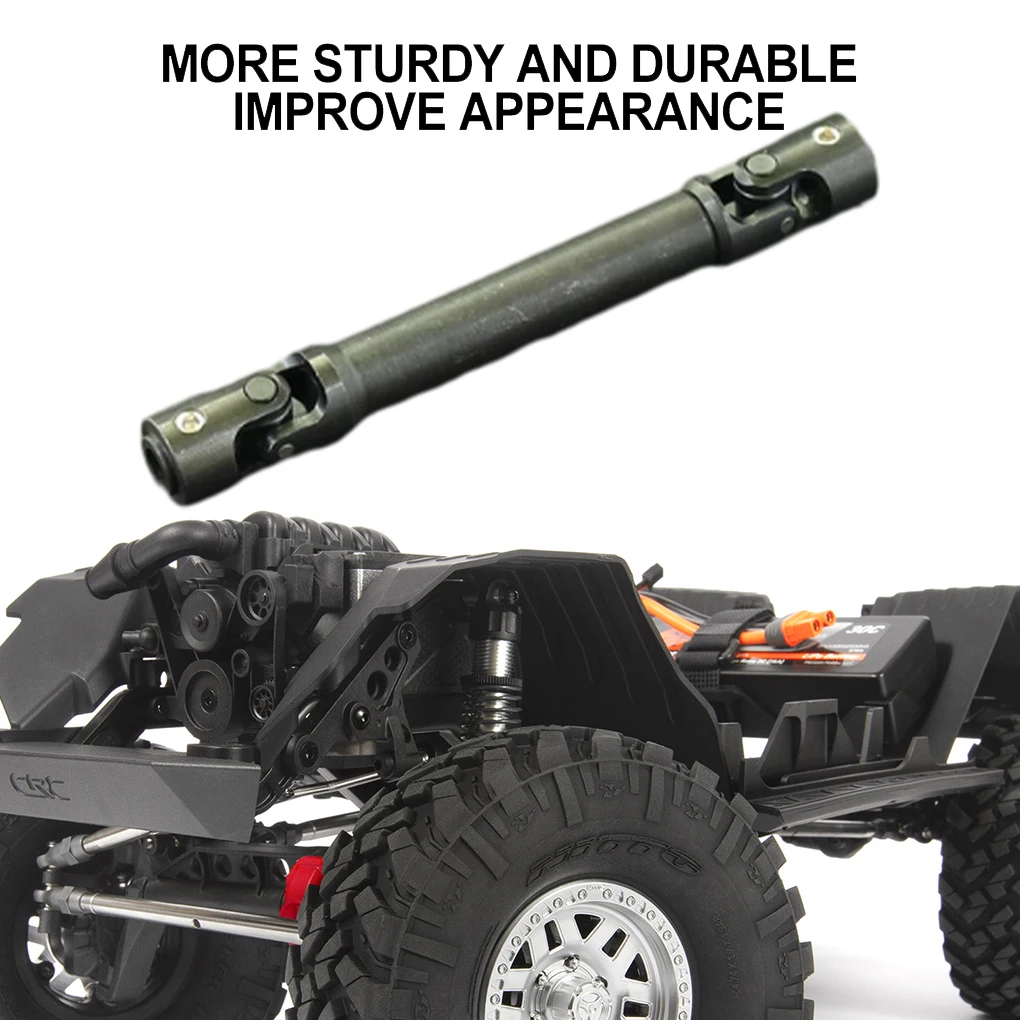 

Aluminum Alloy Design Universal Drive Joint For 1 10 Axial SCX10 D90 TRX4 TF2 CC01 Capra RC Car Part Black
