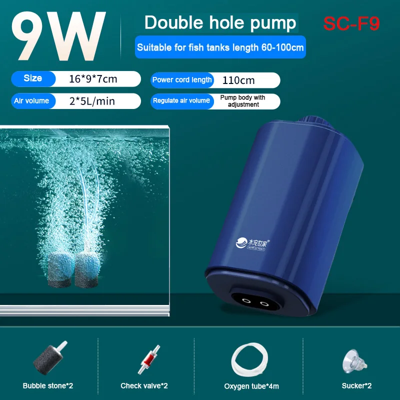 9w Double holes set