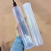Transparent Adjustable Height Makeup Brush Holder Display Storage Cup Organizer With Lid Dustproof Toiletry Package Box 4