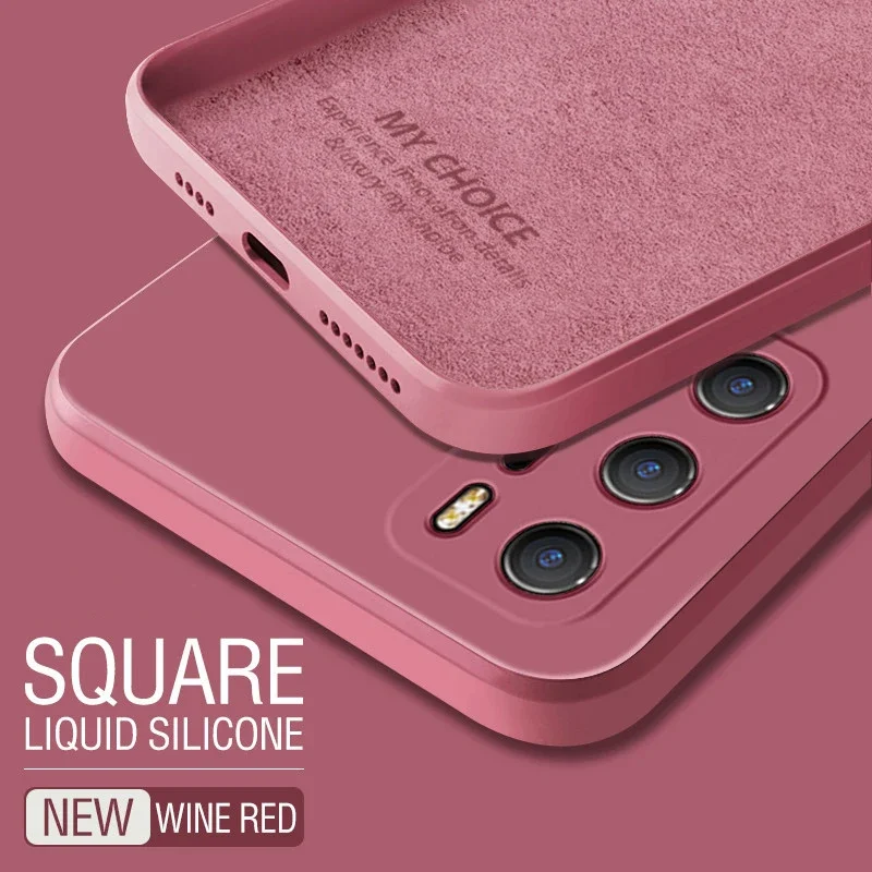 Premium Liquid Silicone Phone Case - Ultra-Slim, Shockproof Protective Cover