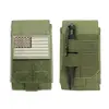 Tactical EDC Bag Molle Belt Pouch Vest Pack Cell Phone Waist Bag Outdoor Camping Hunting Mobile Phone Pouch 2