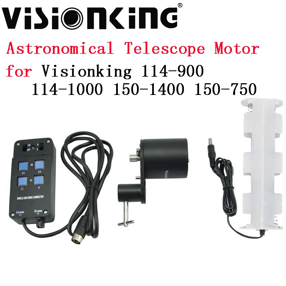 

Visionking Motor Drive Good Quality Auto Tracking For Visionking 114-900 114-1000 150-1400 150-750 Astronomical Telescope