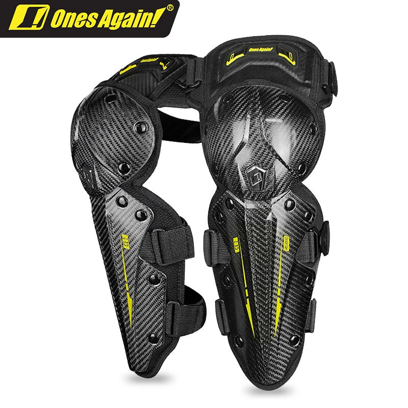 원스 어게인 모토크로스 무릎 보호대 카본 파이버 모토 보호 라이딩 오토바이 오프로드 레이싱 CE2 무릎 보호대