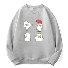 

Gintama Elizabeth Hoodie Kawaii Duck Graphic Sweatshirt Anime Pullover Cute Print Clothes Spring Long Sleeve Tracksuit