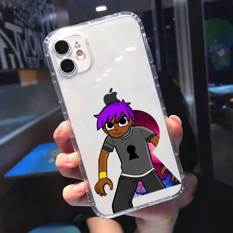Lil Uzi Vert Eternal Atake Cartoon Clear Silicone Phone Case Cover
