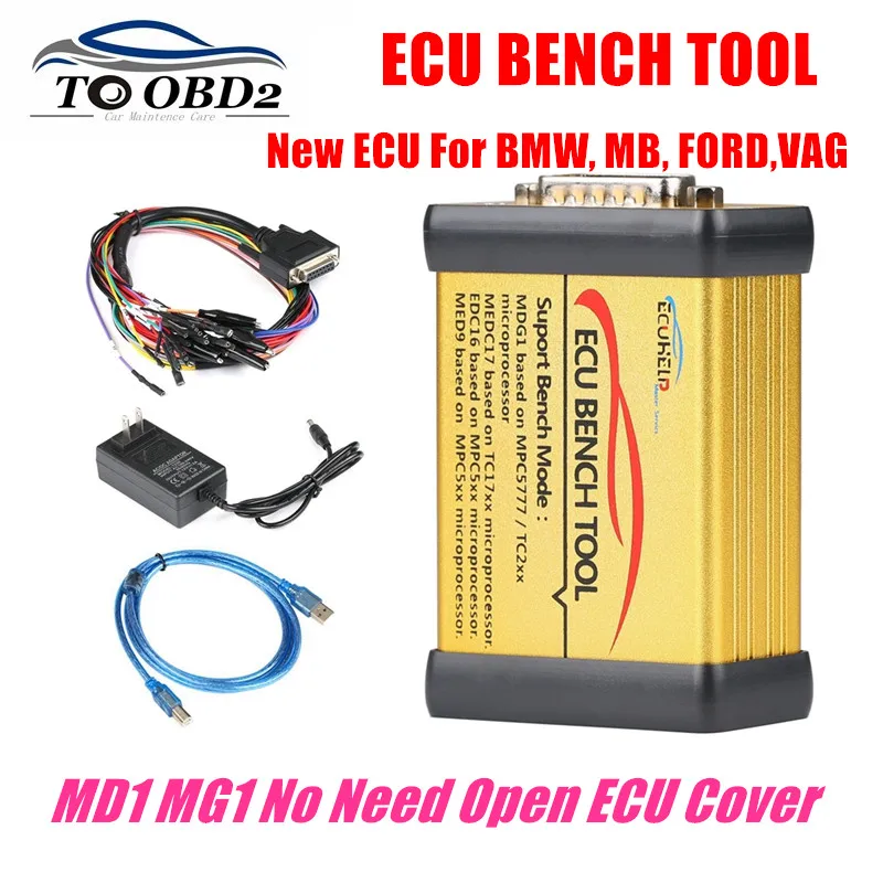 

Without Open ECU Cover ECU Bench Tool AMT BST Professional Supprots MG1 MD1 MPC5777 TC2XX ECU Clone Repair Bench Mode Master