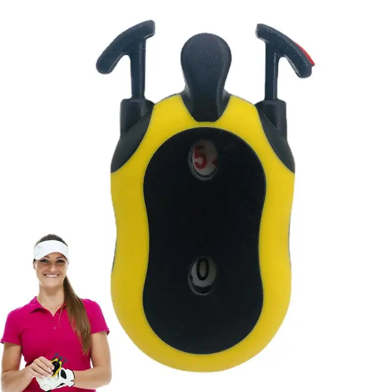 

Golf Counter Clicker Durable Golfball Putter Counting Tool Gourd Shape Simple And Effective Scoring Keeper Golf Attachment