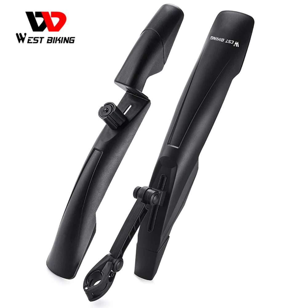 Bike Fenders Mudguard Adjustable Cycling Splash Guard Universal Bike Fender Bicycle Mudguard For 26 27.5 29 Inch 2Pcs bicycle fender