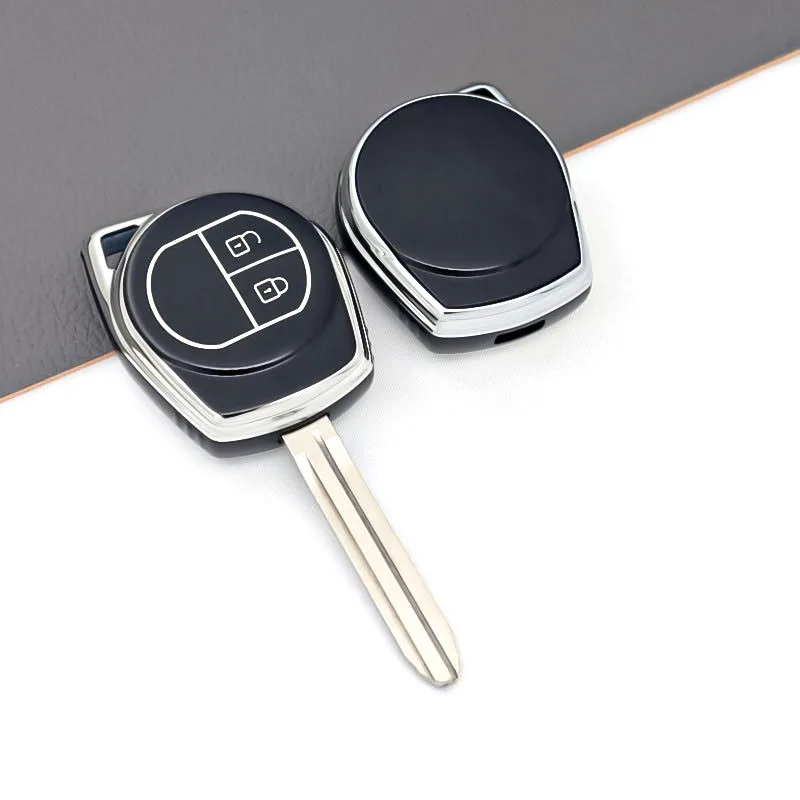 Enhanced TPU Car Key Case Cover Shell Fob Holder Protector