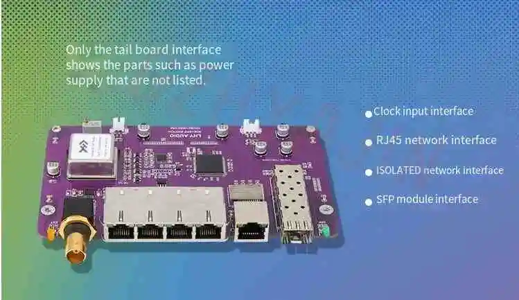 LHY Audio-SW6-SFP, conmutador Ethernet de Audio Hifi de 6 puertos, interruptor de red alimentado por CC con OCXO sc-cut