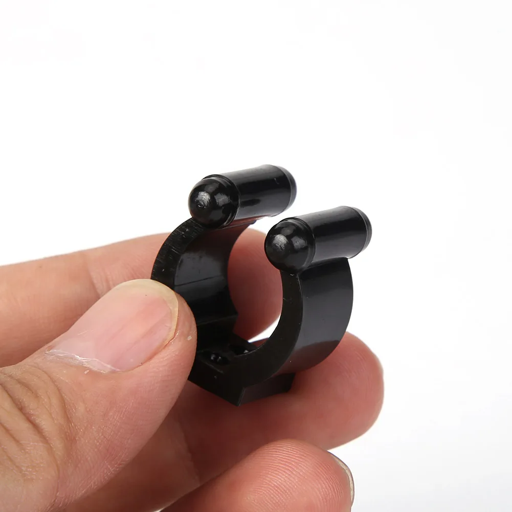 Fishing Rod Holder ABS Plastic Rod Clips Storage Rack Clamps