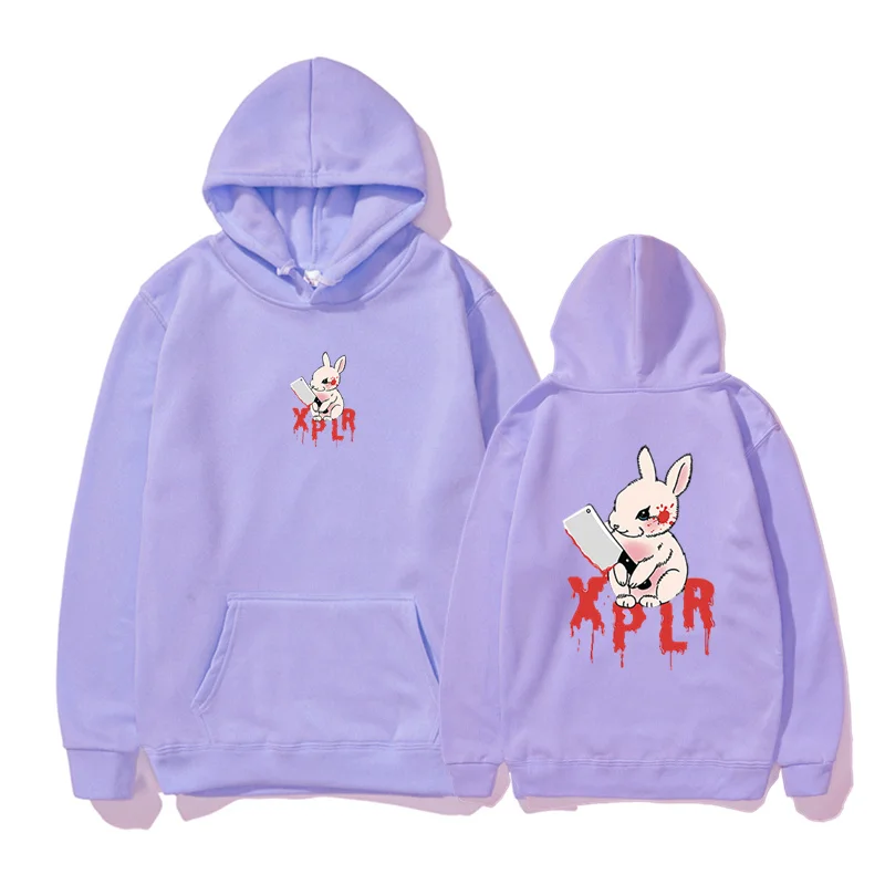 2023 Sam And Colby Rabbit Hoodie Xplr Merch Print
