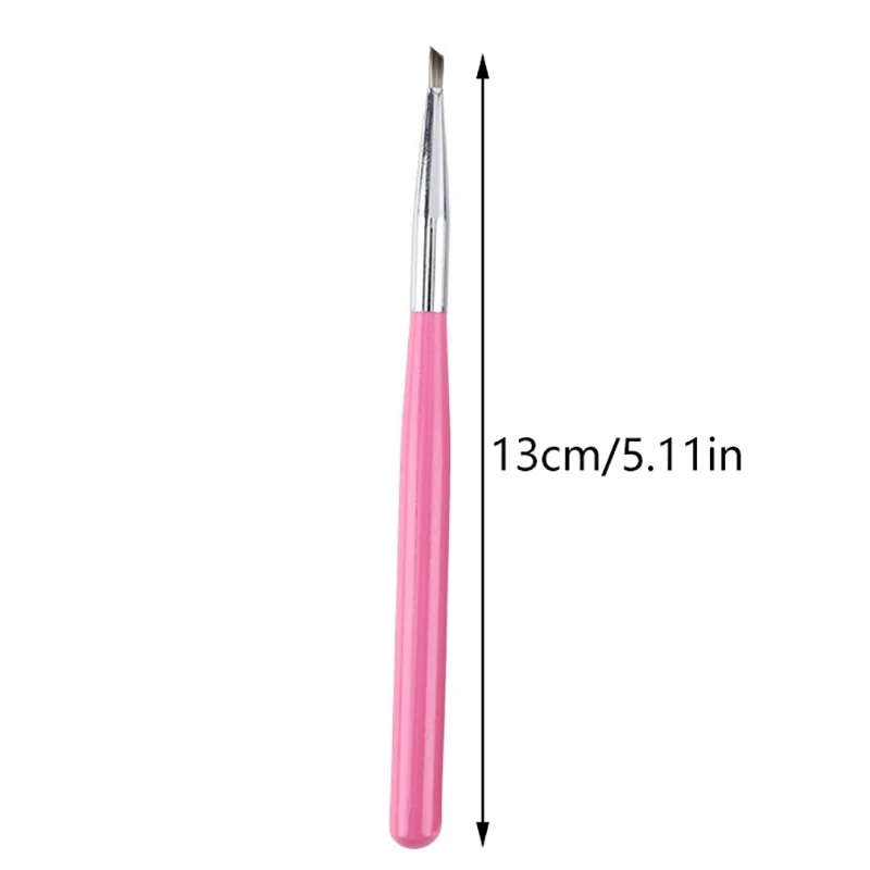 1Pcs Triangular Brush Nails Art Brush Pen 3D Tips Pattern Phototherapy Acrylic UV Gel DIY Manicure Tools