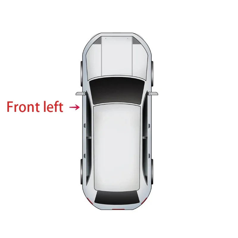 For KIA Cadenza K7 2010-2016 Car Front Rear Exterior Door Handle