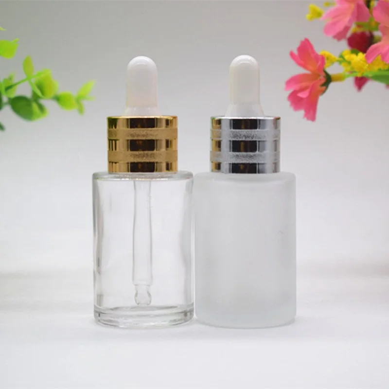 

30ML clear glass bottle serum/essence/essential oil /water liquid dropper toner moisture skin care cosmetic packing