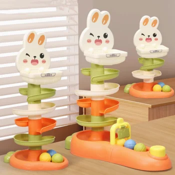 لعبة تطوير تعليمية برج التراص الدوارة للأطفال