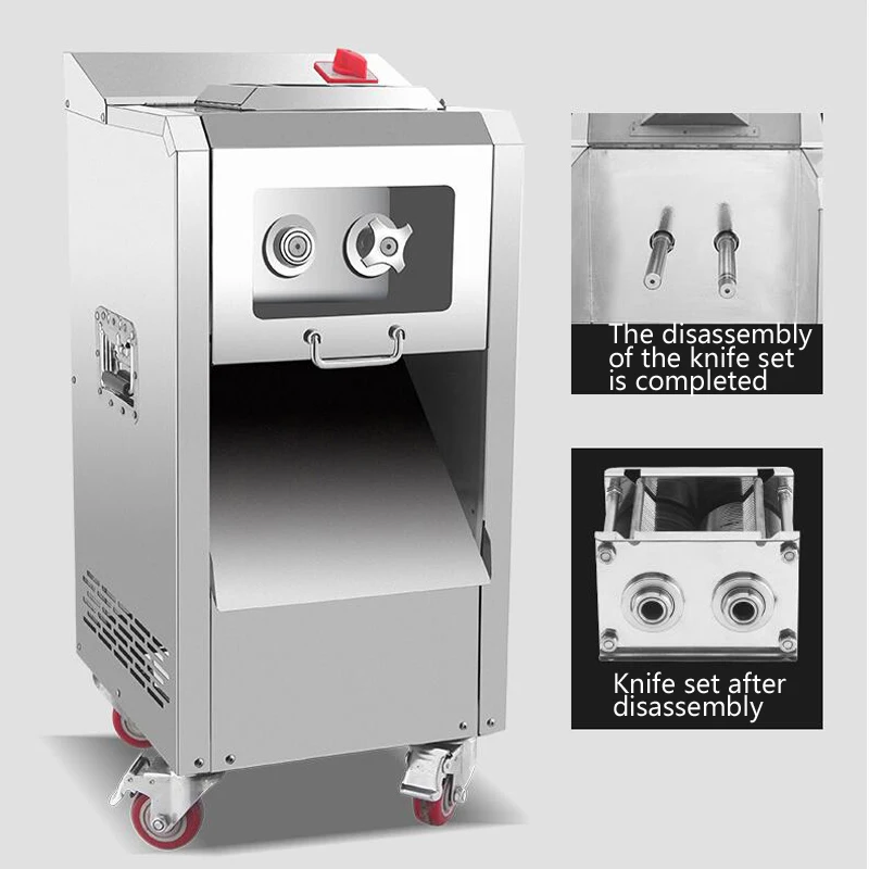 

Электрическая машинка PBOBP для резки мяса и овощей, автоматический измельчитель для мяса, блок для нарезания кусочков из нержавеющей стали