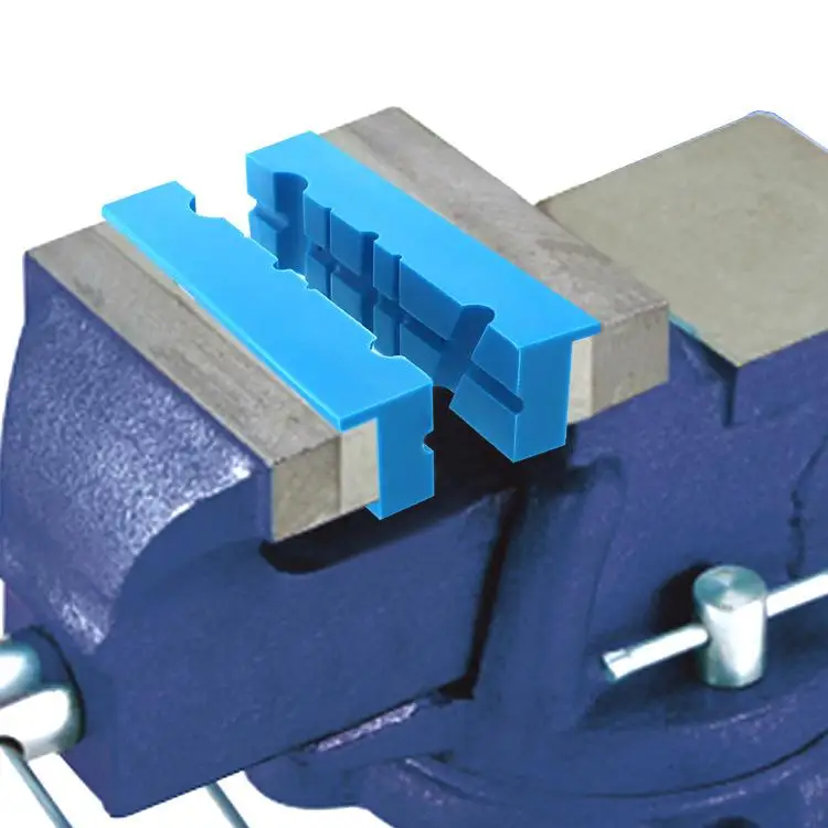 

5.5in Vise Jaws Milling Vise Jaw Clamps with Magnetic Nylon Vise Pad Dropshipping