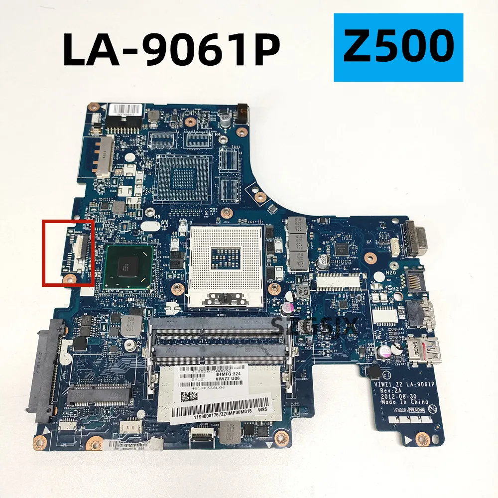 for-lenovo-z500-ideapad-computer-motherboard-la-9061p-hm76-ddr3-integrated-graphics-100-test