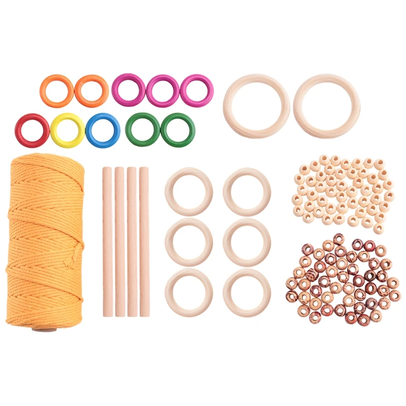 Macrame Plant Hanger Kits For Beginners Crafts Kits For Adults Art Supplies & Materials 3Mm Macrame Cord Hanging