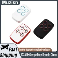 433Mhz 4 Keys Garage Door Remote Control Duplicator 433.92MHz Code Grabber Clone Gate Key Fob Command Hand Transmitter