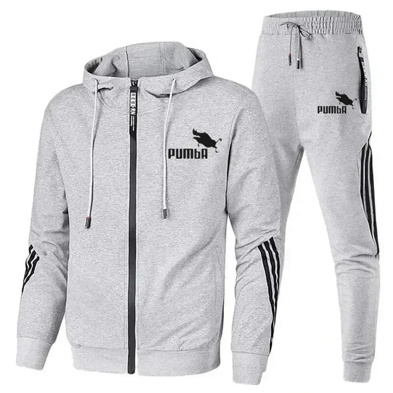 Men's Zipper Jacket and Pants, Winter Jacket, Casual Sportswear, Sportswear, Sportswear Set, Men's Wear, Brand 6