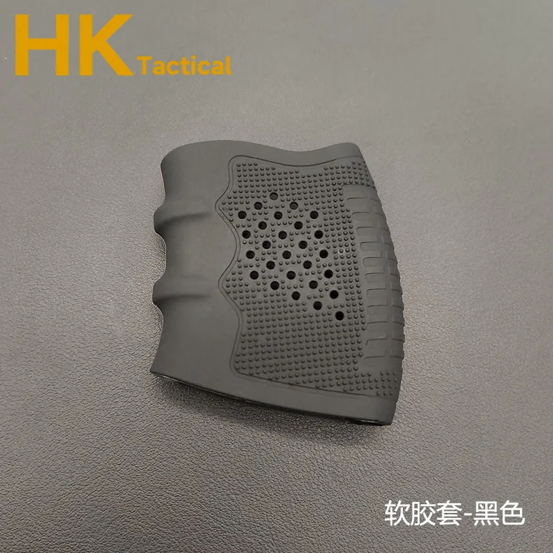 כפפות אנטי-החלקה טקטיות אוניברסליות לאקדח Gloc G17 G18 G19 G34 ידית גומי לא מחליקה מתאימות לאביזרי נשק