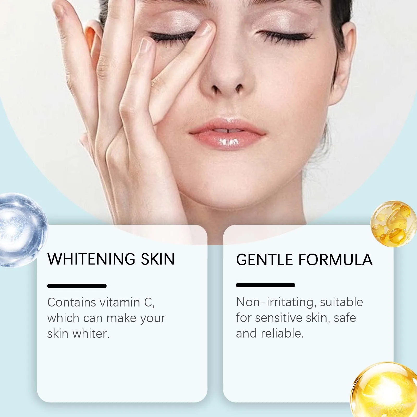 Vitamin C E Serum Lifting Moisturizer Fade Fine Lines Shrink Pore Firming Ferulic Acid Facial Essence Korean Skin Care Products 3