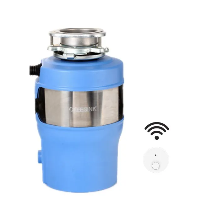 

stainless steel food waste disposer, auto reverse food waste disposal, kitchen waste shredder JS560-D1