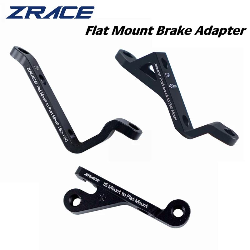 ZRACE Post / IS Mount to Flat Mount Brake Adapter, Post / IS to Flat