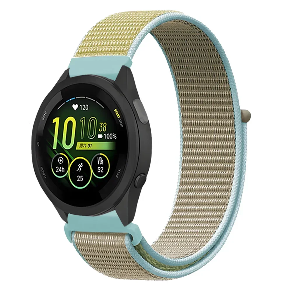 Nylon Braided Loop Sport Bracelet Wristband - 20/22mm Strap