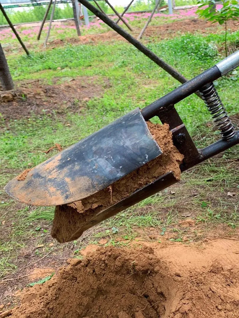 *Y  Manual excavator for digging holes in power poles, digging hard soil with shovel, manganese steel clip shovel for digging 2