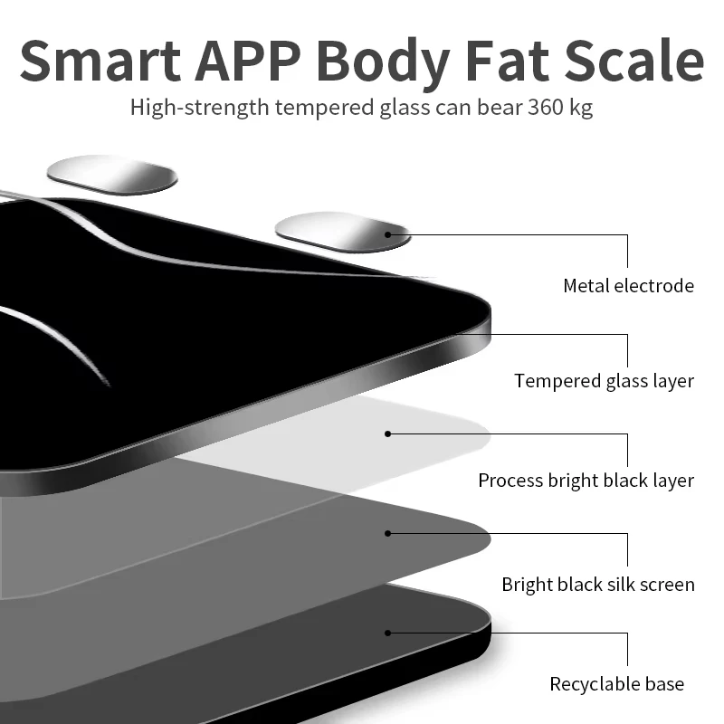 Smart Weighing Scale Special electronic scale body management fat loss smart mode Bluetooth body fat scale home weight scale ultra-precis