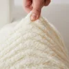 1Set/2pcs Universal Lines Jacquard Tuffed Fleece Stretchable Sofa Armrest cover Slipcover For Living Room Office Home Decor 2