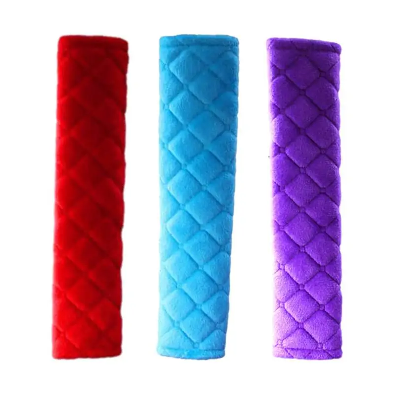 

Automotive Comfortable Seat Belt Cushion Car Interior Soft Shoulder Pad Vehicles Airplane Truck Seat Belt Cover Auto Accessories