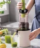 200W Electric Slow Juicer Automatic Large Caliber Original Juicer Orange Celery Juicer Residue Juice Separation Fruit Juicer 2L 1