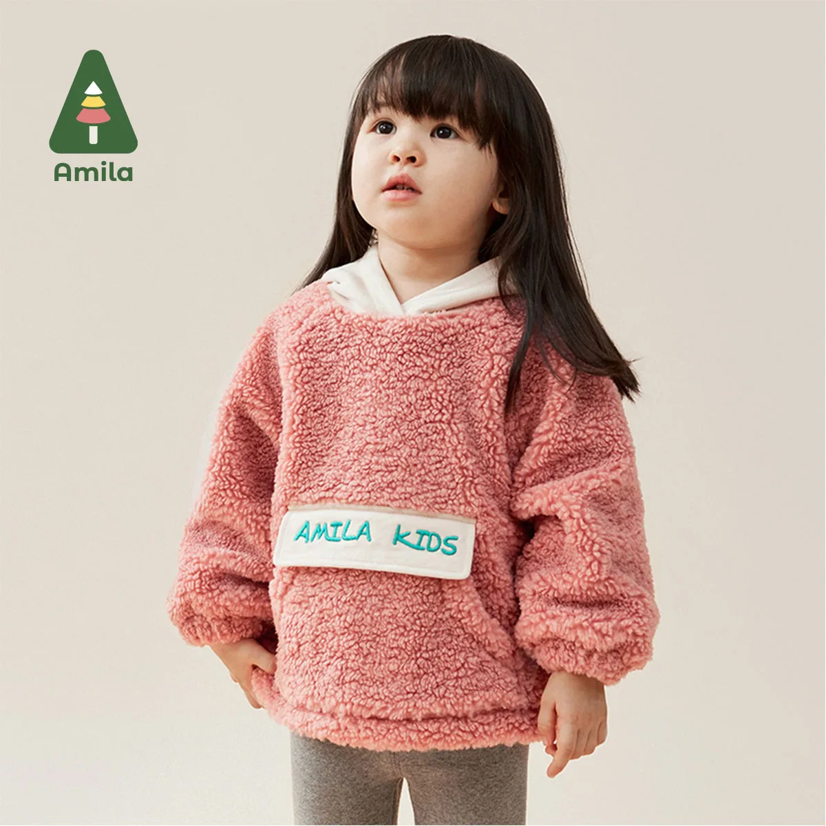 

Amila Children's Clothing Girls' 2022 Spring&Autumn New Long Sleeves Cute Multicolor Fashion Sweatshirts & Tee