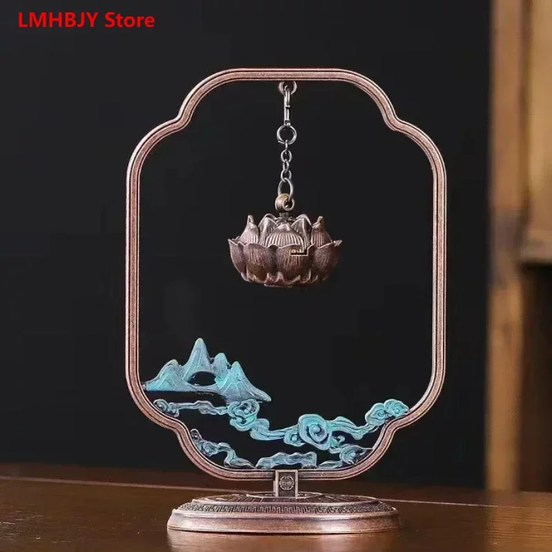 

Курильница LMHBJY в стиле ретро, изысканная Подвесная лампа для благовоний, кондитерский орнамент