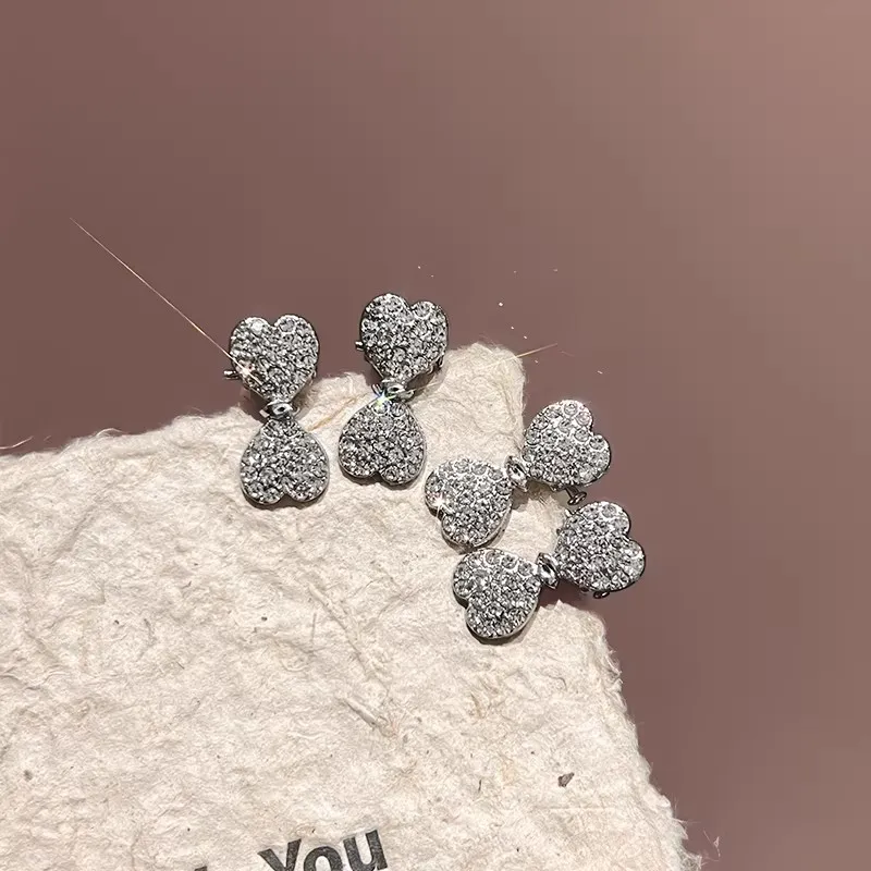 4pcs/set Elegant Mini Rhinestones Bow Hairpins For Women Girls Sweet Hair Ornament Small Hair Clips Fashion Hair Accessories 6