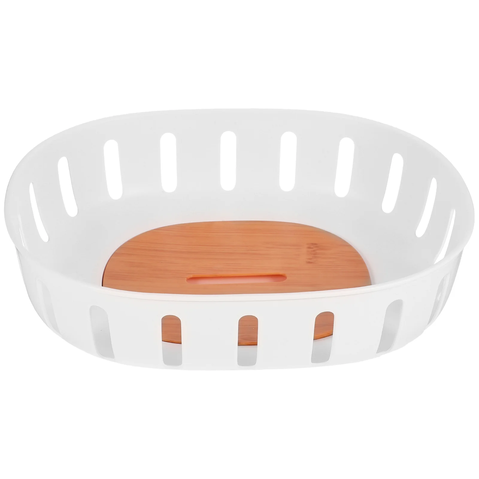 

Double Layer Drainer Basket Desktop Fruit Holder Snack Storage Multiuse Farmhouse Kitchen Vegetable Hollow Strainer