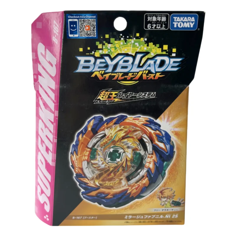 TAKARA TOMY Beyblade Burst B-167 Booster Mirage Fabnir.Nt 2S