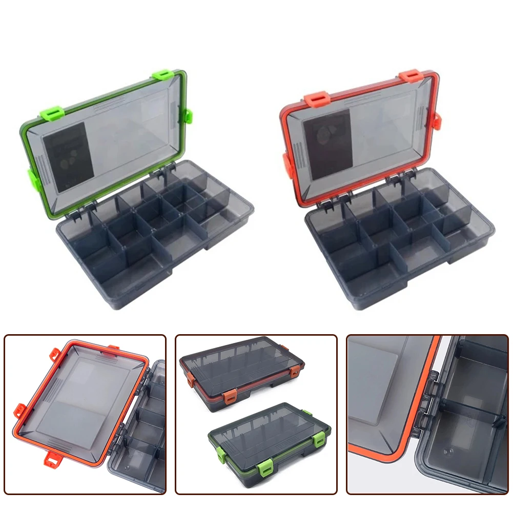 

Detachable Lure Storage Box Large Capacity Fishing Bait Hook Attachment Box 25.5*15/20.3*15cm Waterproof Belt Fishing Tools