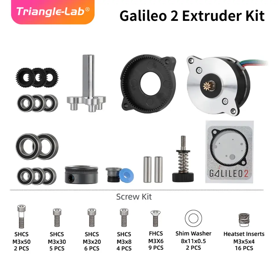 Trianglelab® REVC LDO Galileo 2 Extruder Direct Drive Extruder for VORON Sand Micron 3D Printer Stealthburner Toolhead image 2