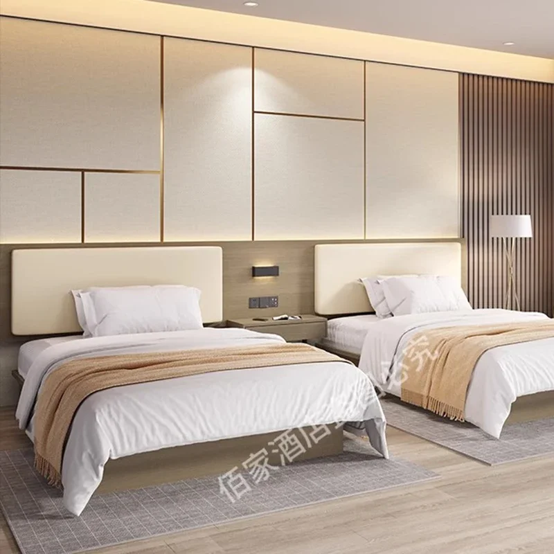 Set Simplicity Bed Frame Design Mobile Double Bedroom Home Nordic Bed Modern Single Safe Letto Matrimoniale Hotel Furniture bedroom mobile bed set simplicity queen double design bed hotel safe room home single letto matrimoniale hotel furniture