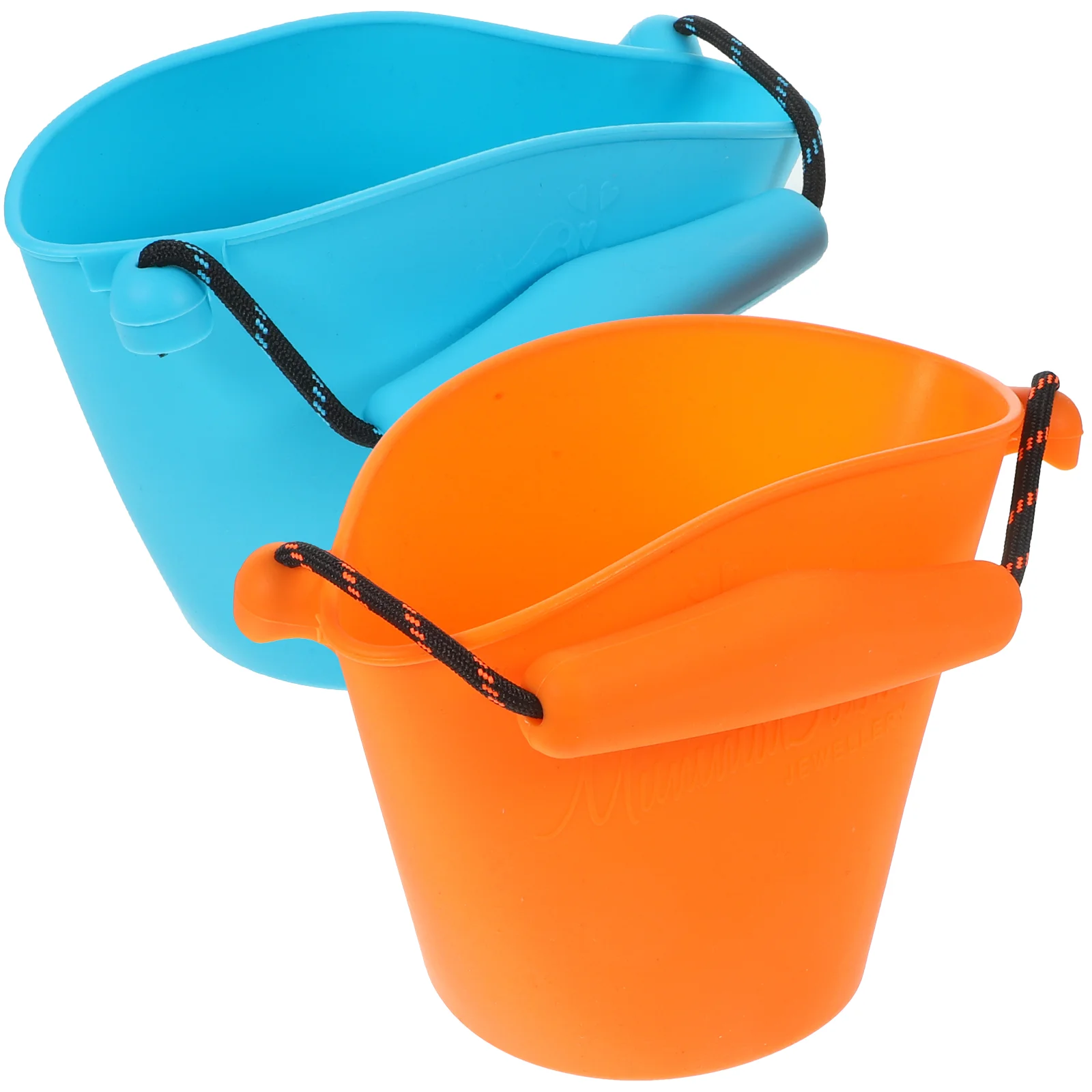 Collapsible Beach Bucket Foldable Storage Bins Portable Bucket Spacious  Room Compress Buckets With Handle For Laundry Camping - AliExpress