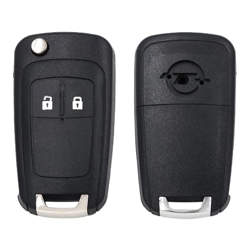 2ButtonCarRemoteFlipKeyShellReplacementFobCaseForOpel