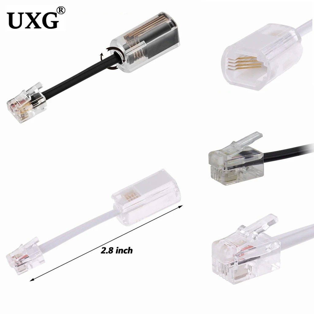 3CMTelephoneCordDetanglerRJ94P4CModel360DegreeExtended