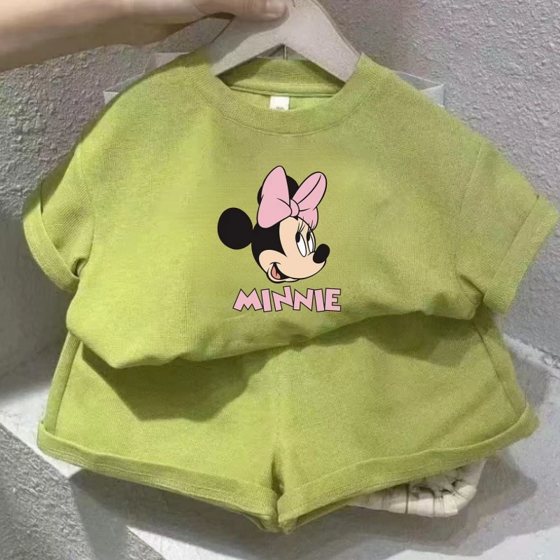 الصيف طفلة الملابس مجموعة طفل الفتيات ديزني ميني ا...
