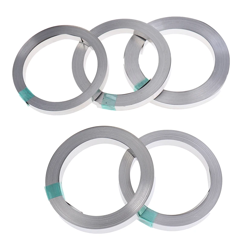Nickel Strip Tape 10M 6mm 8mm x 0.1/0.12/0.15 Nickel Strip Tape For Li 18650 Battery Spot